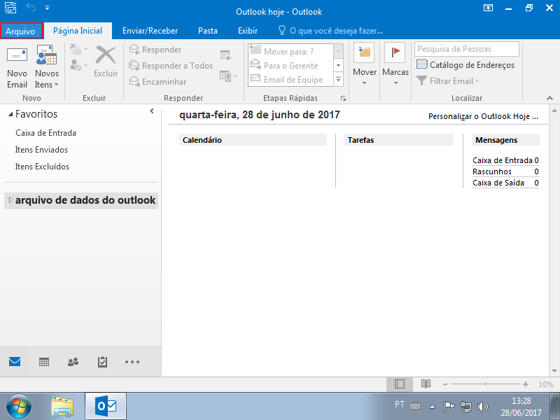 Configurar E-mails POP3 no Outlook - Base de Conhecimento